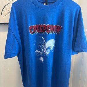 Blue Creepshow Graphic Tee Rare XXL